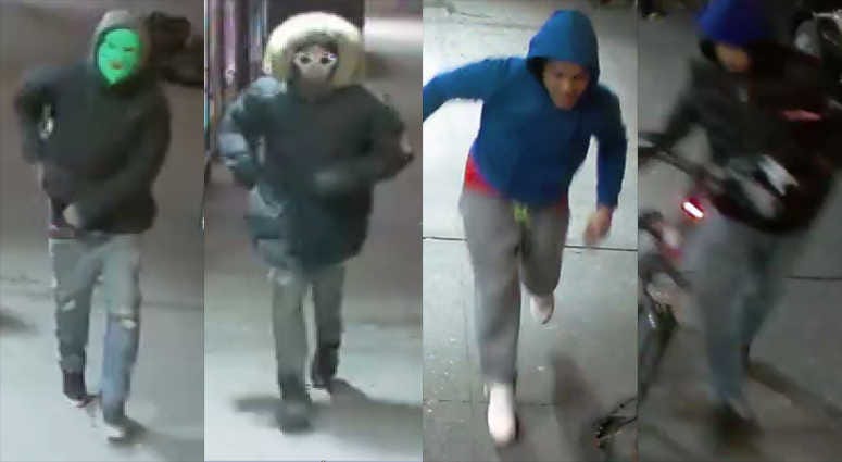 The suspects. Bronx electric bike robbery